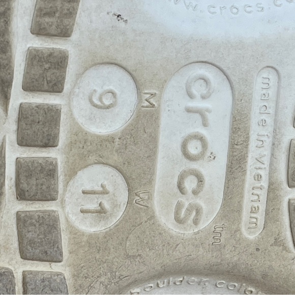 Crocs Pastel Classic Tie Dye Clogs Size W 11 M 9 - Picture 6 of 6